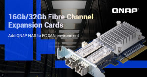 QNAP prezentuje dwuportowe karty 16Gb/32Gb Fibre Channel
